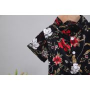 Costumas de vara pentru baietei - red flower (marime disponibila: 9-12 luni (marimea 20 incaltaminte)) mbxgsuc794-de4.9-12 luni (marimea 20 incaltaminte)