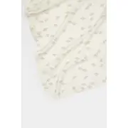 Paturica Printed, BabyCosy, 50% modal+50% bumbac, Ecru, 85X85 cm JEMBC-CSYM1000