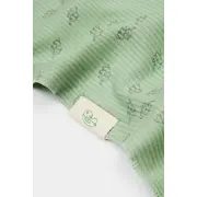 Paturica Printed, BabyCosy, 50% modal+50% bumbac, Verde, 85X85 cm JEMBC-CSYM1003