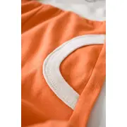 Set bluzita cu maneca lunga si panataloni lungi, 100% bumbac organic, BabyCosy, Portocaliu (Marime: 18-24 Luni) JEMBC-CSY2007-18