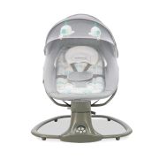 Balansoar electric khalo pentru copii culoare gri funk19646
