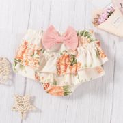 Costumas cu body roz somon si pantaloni scurti - Flower MB202303137-R2