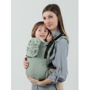 Marsupiu isara the one sage green linen