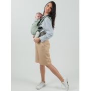 Marsupiu isara the one sage green linen