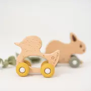 Jucarie eco din lemn olmitos duck lvtkolm0141