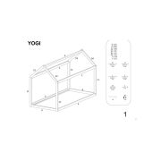 Pat pentru copii casuta yogi natur drm10111
