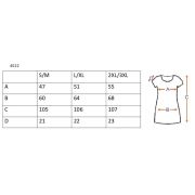 Qmini - Rochie pentru gravide si pentru alaptare, XXL/XXXL, Din in si poliester, Confortabila si lejera, Black BYNQM_4522_XXL/XXXL