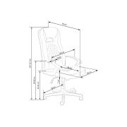 Scaun gaming hm castano drm10113