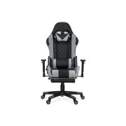 Scaun de birou off 307, gaming, spatar rabatabil, cotiere reglabile, mecanism de balans, 110 kg drm10110