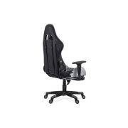 Scaun de birou off 307, gaming, spatar rabatabil, cotiere reglabile, mecanism de balans, 110 kg drm10110