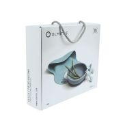 Set diversificare bebelusi 4 piese olmitos blue lvtkolm0088