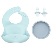 Set diversificare bebelusi 4 piese olmitos blue lvtkolm0088