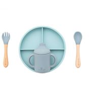 Set diversificare bebelusi 5 piese olmitos blue lvtkolm0091