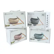 Set tacamuri bebelusi si bol cu ventuza olmitos peach lvtkolm0086