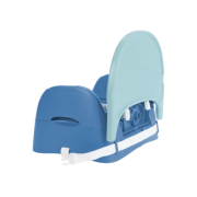 Badabulle- booster pliabil nomad albastru cu pisicuta bbbb009014