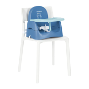 Badabulle- booster pliabil nomad albastru cu pisicuta bbbb009014