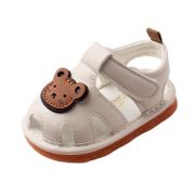 Sandalute ivoire cu piuitoare - Teddy MD2792-D-6-1-sa47