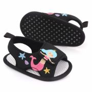Sandalute negre pentru fetite - Sirena MDD2534-4-p8