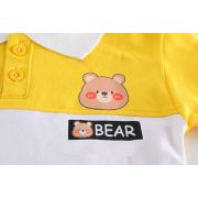 Costumas pentru baietei cu tricou tip polo - Bear LI202303656