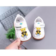 Pantofiori albi pentru baietei - Ursulet AMJY123-2-p31