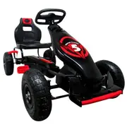 Kart cu pedale gokart, 4-10 ani, roti gonflabile, g8 r-sport - rosu edeedig18rosu