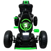 Kart cu pedale gokart, 4-10 ani, roti gonflabile, g8 r-sport - verde edeedig18verde