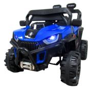 Masinuta electrica cu telecomanda si functie de balansare buggy x8n, varsta 1-5 ani, putere 70w, roti plastic, r-sport - albastru edeedi999albastru