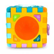 Cub interactiv 6 in 1 cu sunete si lumini huanger he0530 edeedihe0530