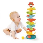 Jucarie interactiva pentru copii tip turn cu bile huanger he0292 edeedihe0292