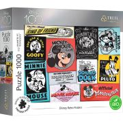 PUZZLE TREFL UFT 1000 DISNEY 100 POSTERELE RETRO VIV10761