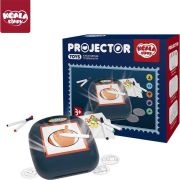 Proiector desen cu 20 sabloane si 6 carioci 22.5 x 18 x 6 cm Koala Diary KD80309 BBJKD80309_Albastru