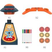 Proiector desen cu 6 diapozitive si 6 carioci incluse Koala Diary KD80308 BBJKD80308_Albastru