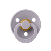 Bibs - suzeta colour latex, tetina anatomica, 0 luni +-fossil grey bbb111303c