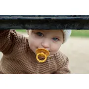 Bibs - suzeta colour latex, tetina anatomica, 0 luni +-vanilla bbb111245c