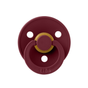 Bibs - suzeta colour latex, tetina rotunda, 0 luni +-elderberry bbb100281c