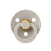 Bibs - suzeta colour latex, tetina rotunda, 0 luni +-sand bbb100214c