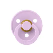 Bibs - suzeta colour latex, tetina rotunda, 0 luni +-violet sky bbb100291c