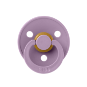 Bibs - suzeta colour latex, tetina rotunda, 6 luni +-lavender bbb200233c
