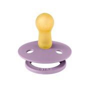 Bibs - suzeta colour latex, tetina rotunda, 6 luni +-lavender bbb200233c