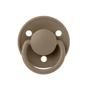 Bibs - suzeta de lux silicon, tetina rotunda, marime universala (0-3 ani)-dark oak bbb1010243c