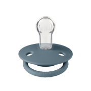 Bibs - suzeta de lux silicon, tetina rotunda, marime universala (0-3 ani)-petrol bbb1010260c