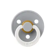 Bibs - suzeta fosforescenta colour glow latex, tetina rotunda, 0 luni +-cloud bbb100272c