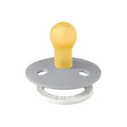 Bibs - suzeta fosforescenta colour glow latex, tetina rotunda, 0 luni +-cloud bbb100272c