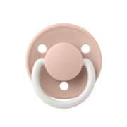 Bibs - suzeta fosforescenta de lux glow latex, tetina rotunda, 6 luni +-blush bbb1210256c