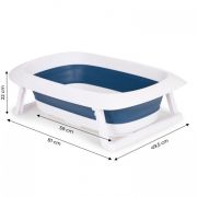 Cadita de baie cu dop de scurgere ecotoys ha-b31 - albastru edeediha-b31blue