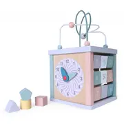 Cub educational din lemn ecotoys 1021 edeedi1021