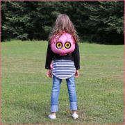 Ghiozdan prescolari Bufnita Supercute EBS825 BBJEBS825_Roz