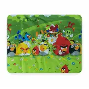 Lenjerie Angry Birds 3 Piese copii 2-12 Ani compatibila cu saltea 160x80cm Pc-tex-len-ang-80