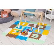 Salteluta de joaca din spuma eva, educativa, cu 25 de piese ecotoys 32511 - multicolor edeedi32511