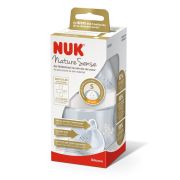 Biberon Nuk Nature Sense 150 Ml Tetina Silicon Orificiu S 0-6 luni ERFMAR-N7499